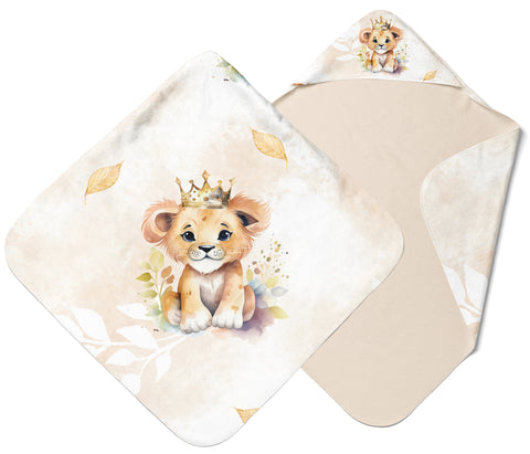 Panneau cape de bain - Lionceau prince