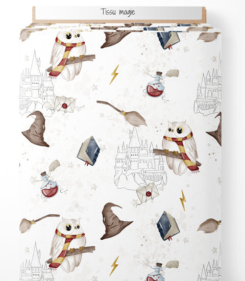Tissu coton - Magie