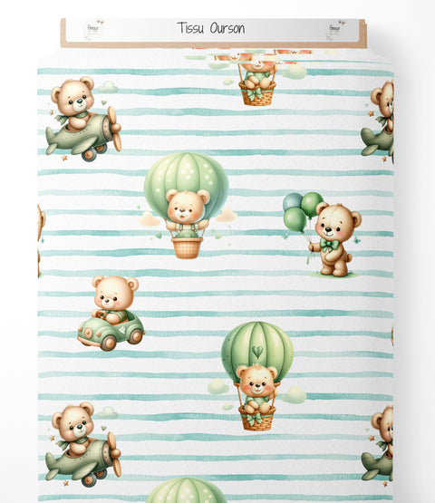 Tissu coton - Ourson