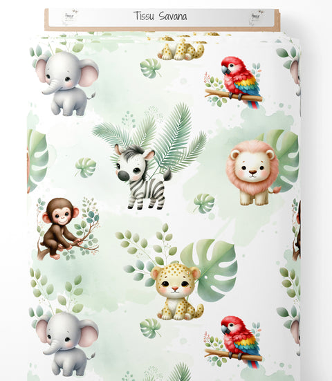 Tissu coton - Savana