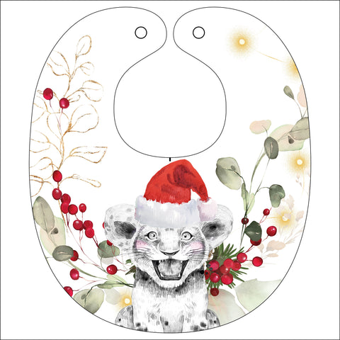 Panneau bavoir - Savane de Noël