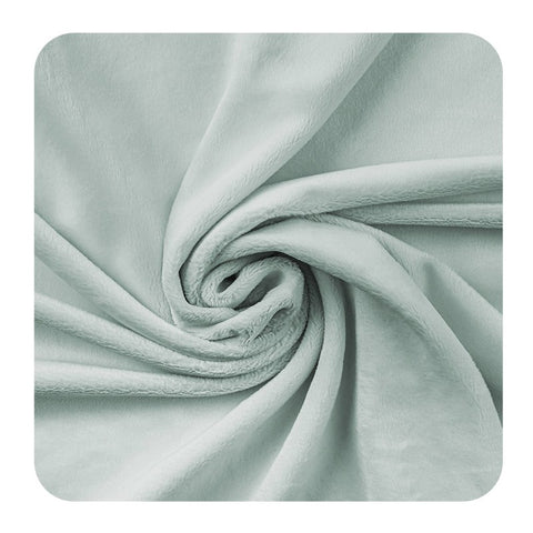 Minky lisse - Vert d'eau 380g