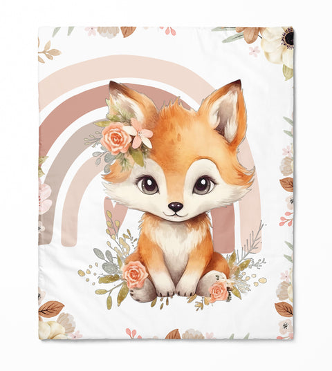 Panel de tela de algodón 75/95cm - Lobo