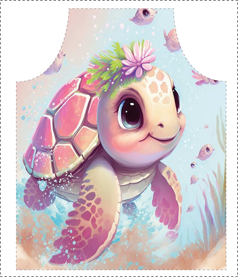 Panneau Tablier Enfant - Tortue