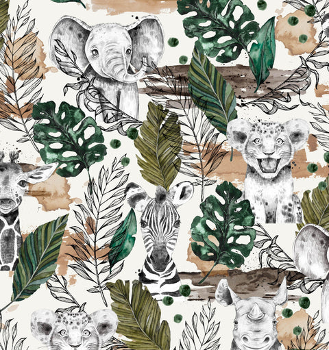 Tissu coton premium - Savane
