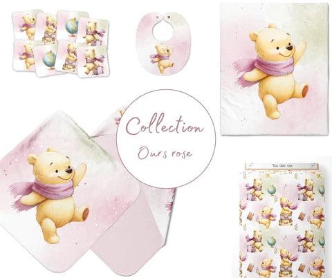 Collection Ours rose