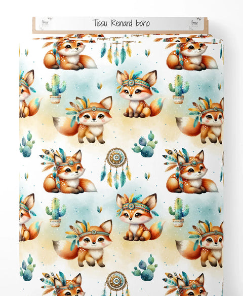Tissus coton - Animaux