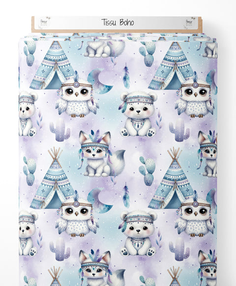 Tissu coton - Boho