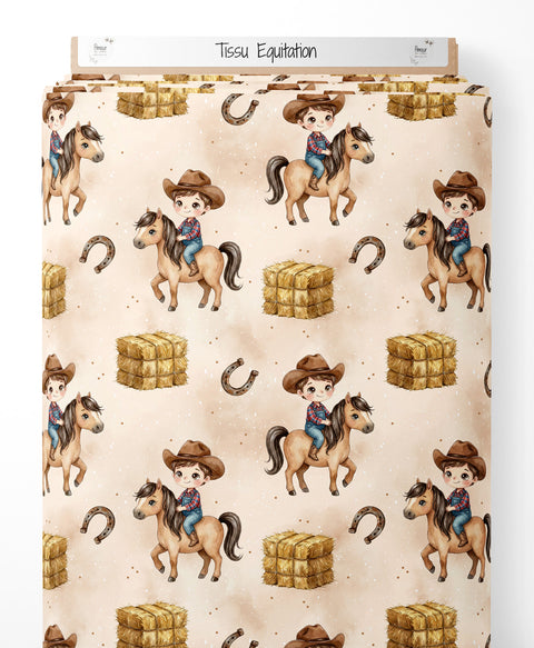 Baumwollstoff - Löwe