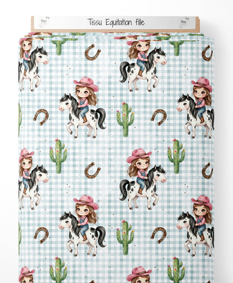 Baumwollstoff - Löwe