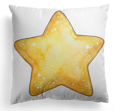 Panneau de tissu coton - Coussin étoile
