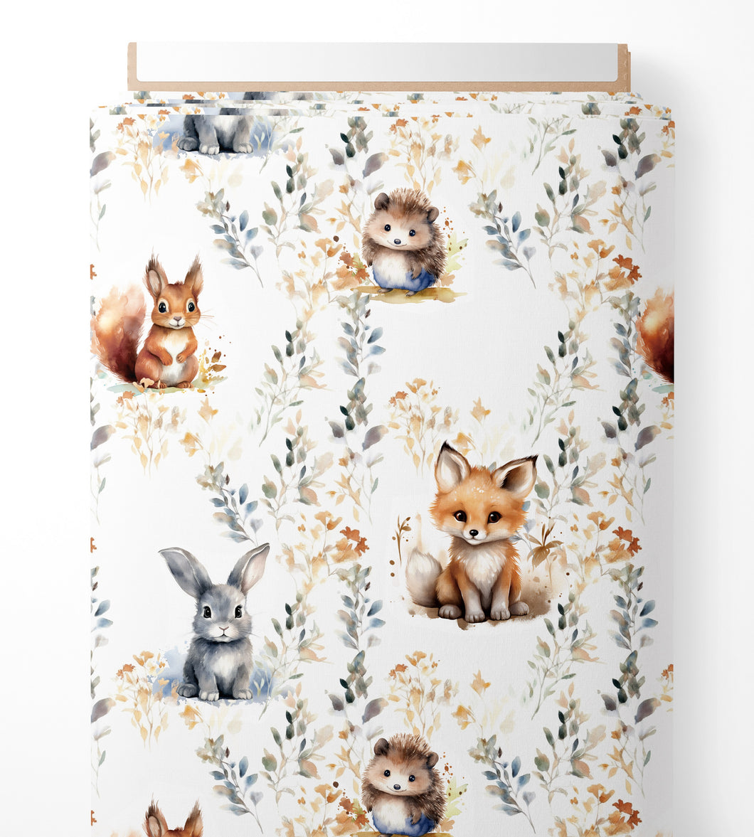 Tissu coton premium - Doux animaux