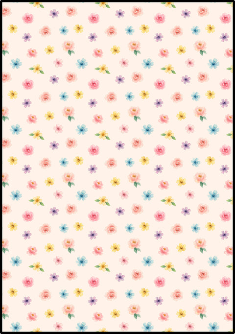 Panel de tela de algodón 75/95cm - Lobo