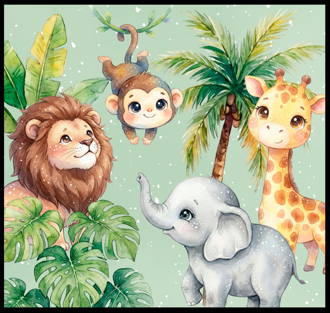 Panneau de tissu coton - Coussin savane