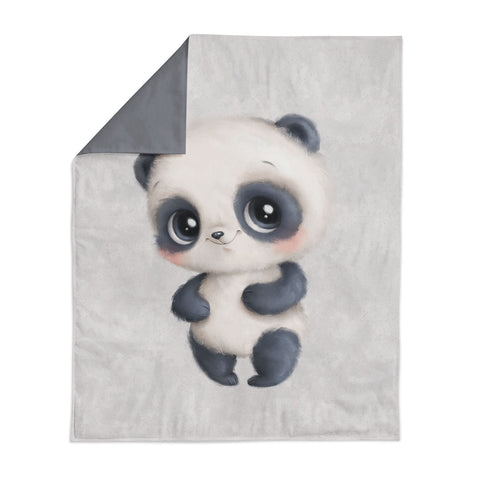 Panneau de tissu coton 75/100cm - Panda