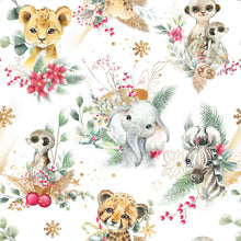 Charger l&#39;image dans la galerie, Tissu coton premium - Safari Noël
