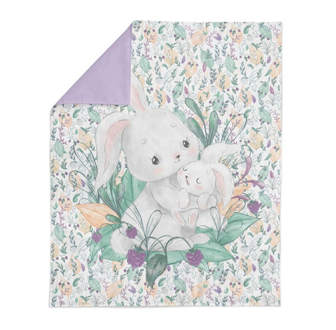 Panel de tela de algodón 75/100cm - Conejo