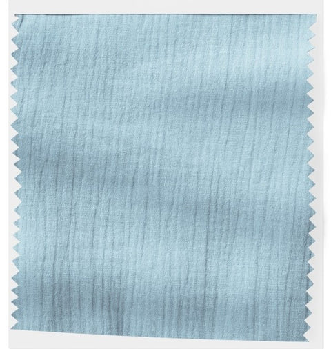Tissu double gaze - Bleu ciel